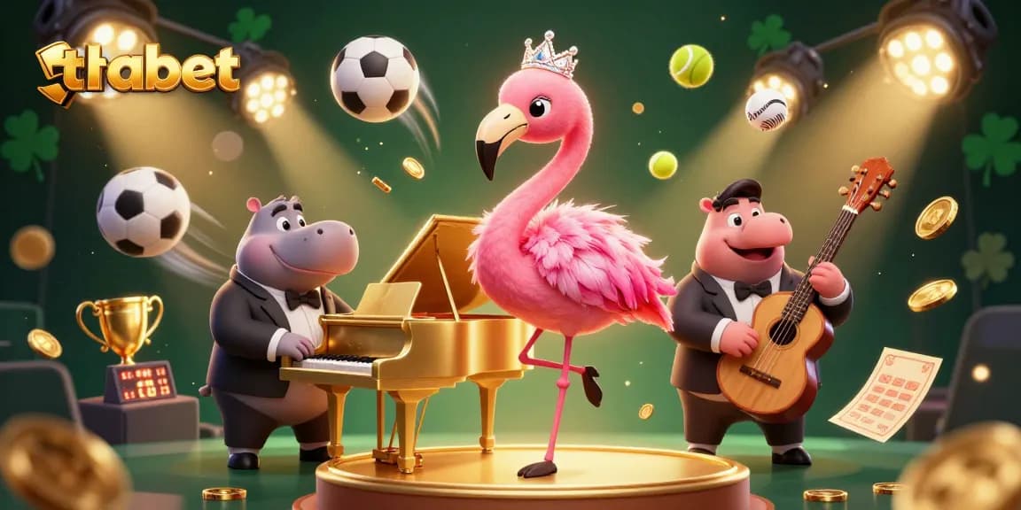 Experience thrilling gaming with thabet's vibrant casino characters and dynamic sports elements.