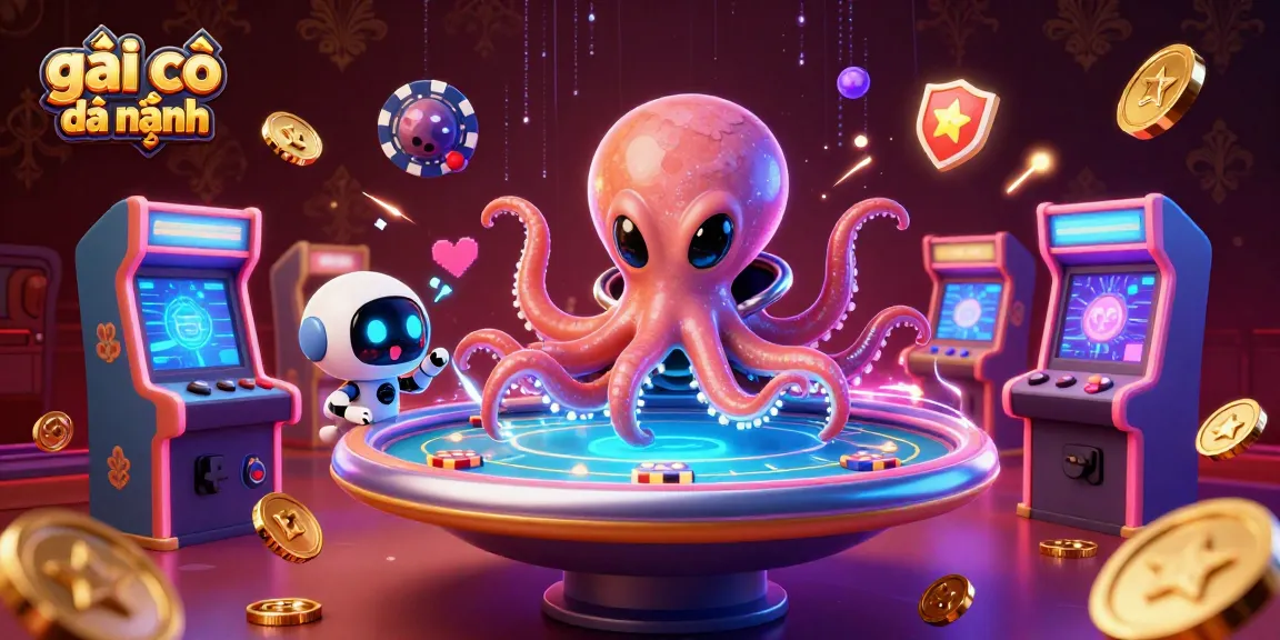 Engage with exciting poker games through gái gọi đà nẵng in this vibrant 3D illustration.