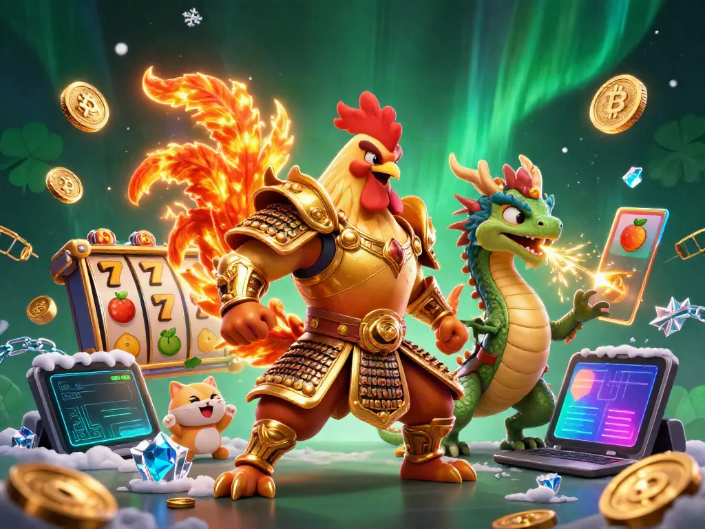 Engage with the exciting slot gaming world featuring vibrant characters and dynamic game elements.